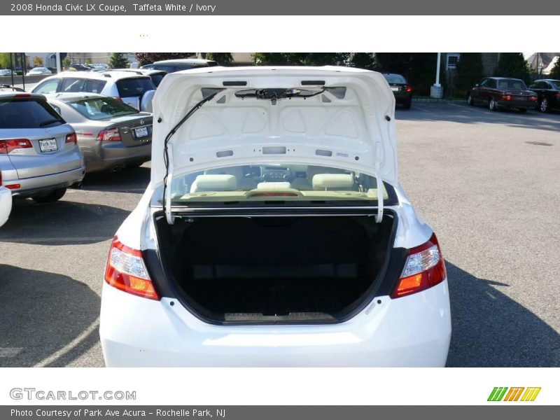 Taffeta White / Ivory 2008 Honda Civic LX Coupe