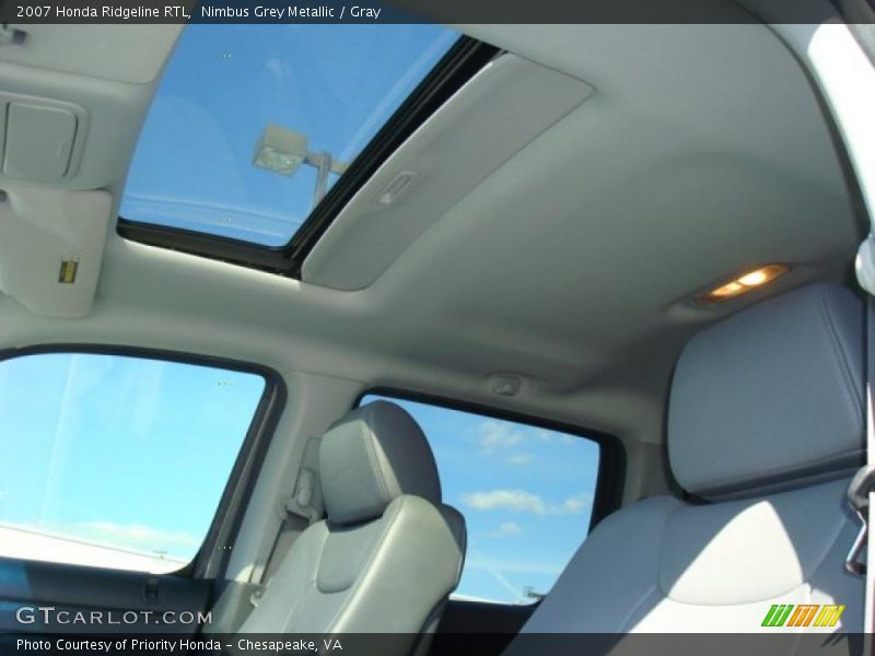 Nimbus Grey Metallic / Gray 2007 Honda Ridgeline RTL