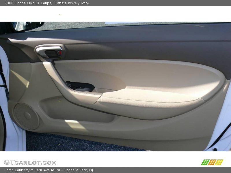 Taffeta White / Ivory 2008 Honda Civic LX Coupe