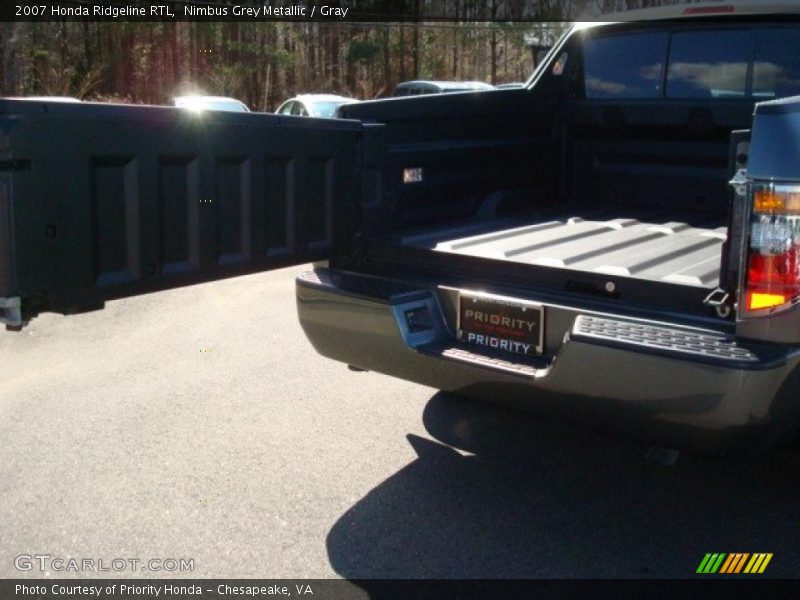 Nimbus Grey Metallic / Gray 2007 Honda Ridgeline RTL