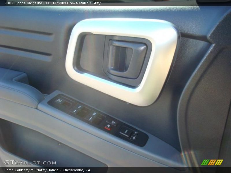 Nimbus Grey Metallic / Gray 2007 Honda Ridgeline RTL