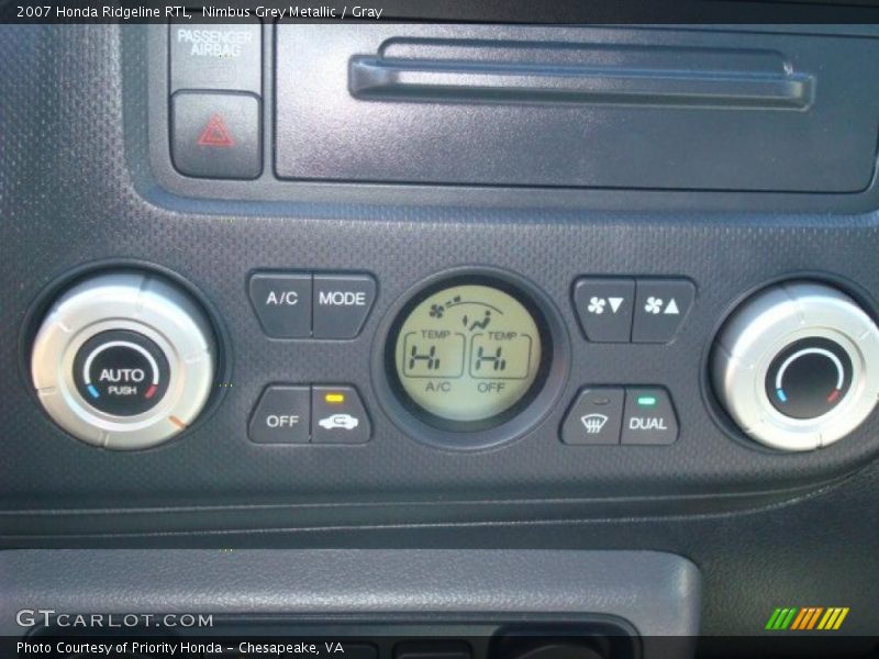 Nimbus Grey Metallic / Gray 2007 Honda Ridgeline RTL