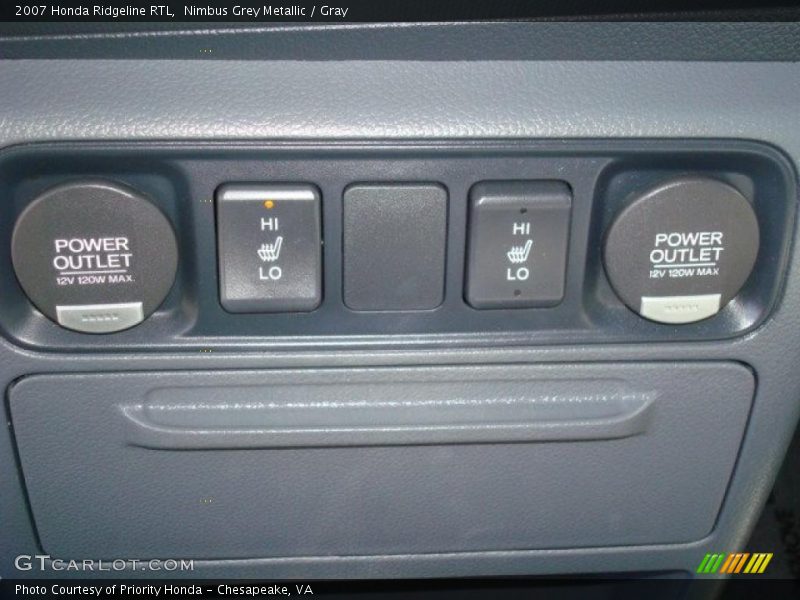 Nimbus Grey Metallic / Gray 2007 Honda Ridgeline RTL