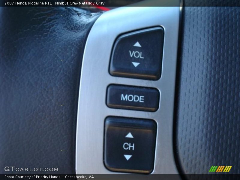 Nimbus Grey Metallic / Gray 2007 Honda Ridgeline RTL