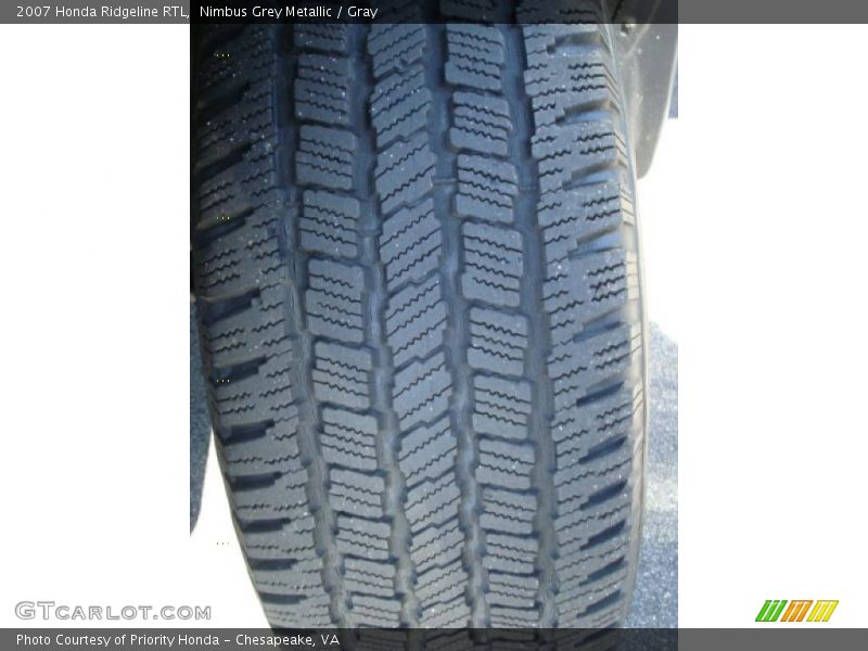 Nimbus Grey Metallic / Gray 2007 Honda Ridgeline RTL