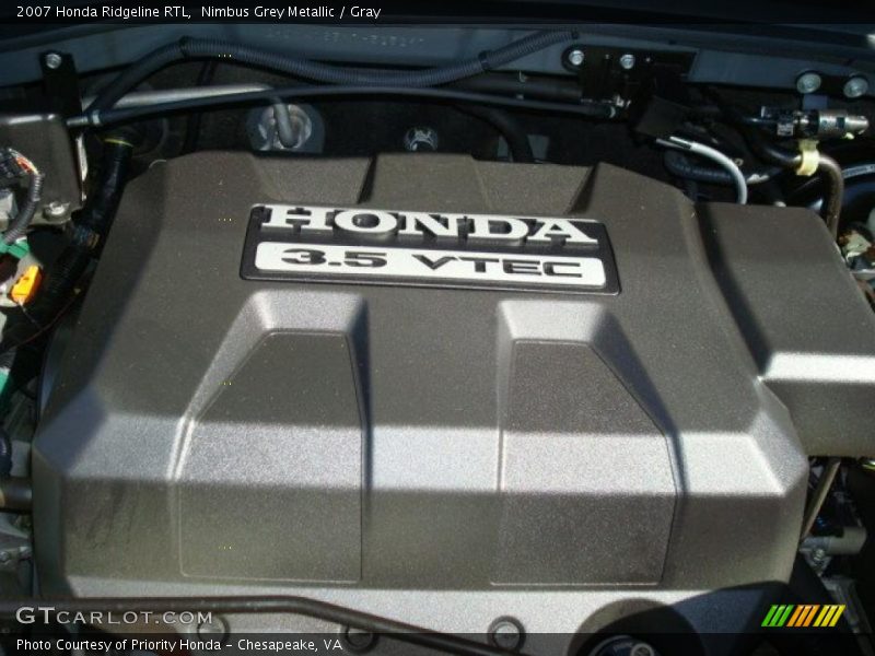 Nimbus Grey Metallic / Gray 2007 Honda Ridgeline RTL