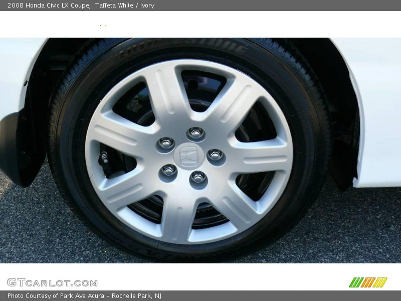Taffeta White / Ivory 2008 Honda Civic LX Coupe