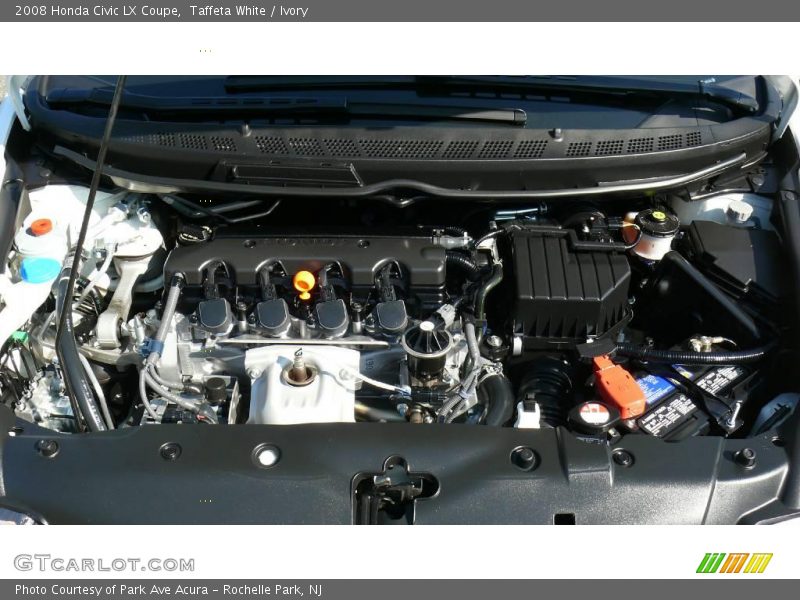 Taffeta White / Ivory 2008 Honda Civic LX Coupe