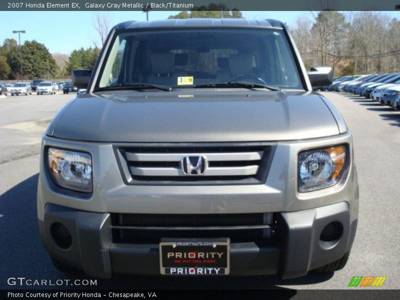 Galaxy Gray Metallic / Black/Titanium 2007 Honda Element EX