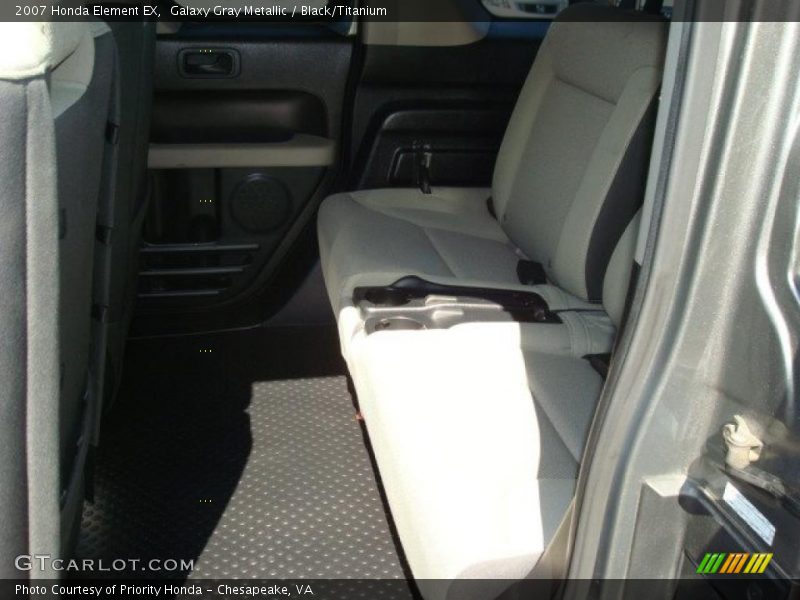 Galaxy Gray Metallic / Black/Titanium 2007 Honda Element EX
