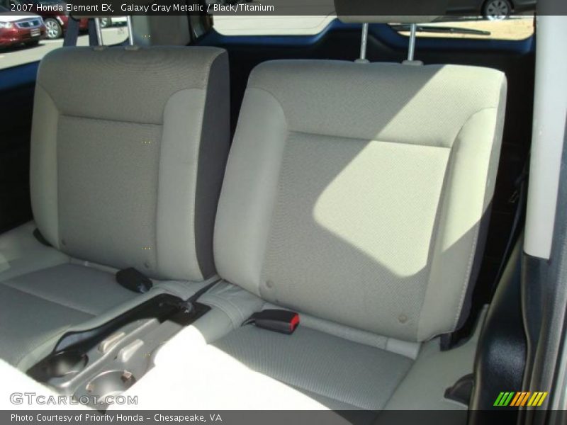 Galaxy Gray Metallic / Black/Titanium 2007 Honda Element EX