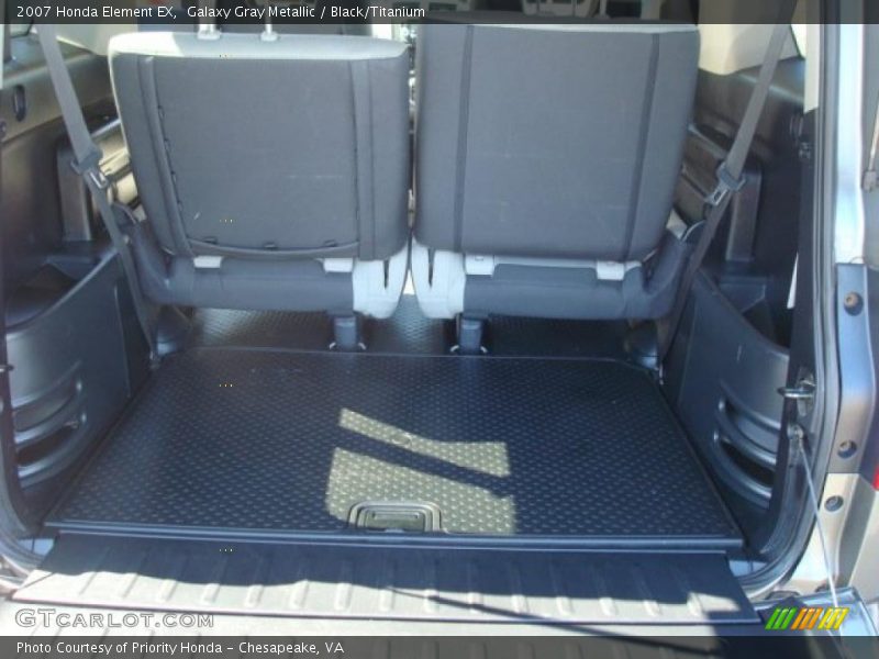 Galaxy Gray Metallic / Black/Titanium 2007 Honda Element EX