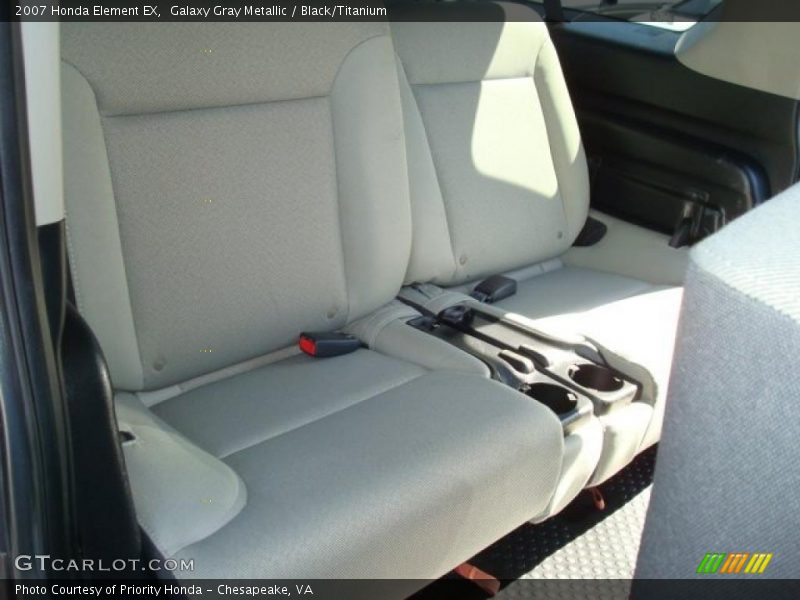 Galaxy Gray Metallic / Black/Titanium 2007 Honda Element EX