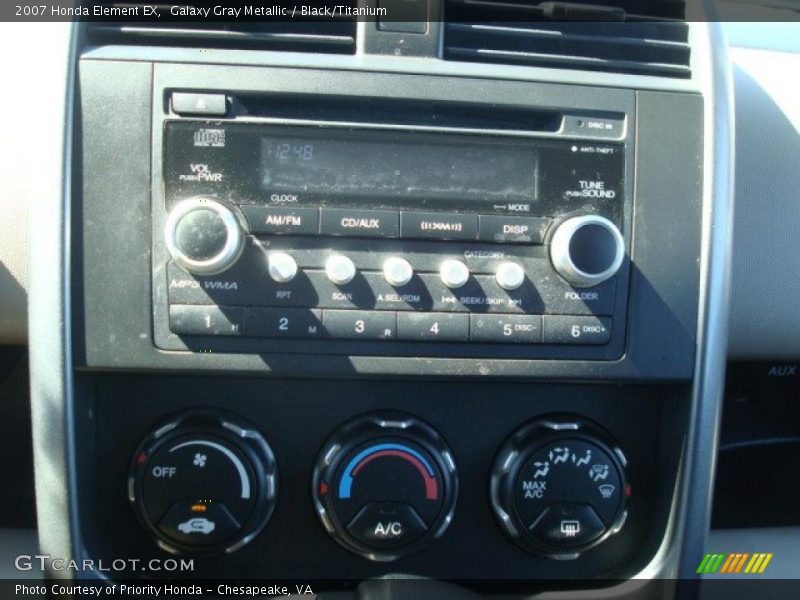 Galaxy Gray Metallic / Black/Titanium 2007 Honda Element EX
