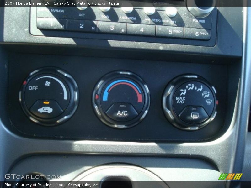 Galaxy Gray Metallic / Black/Titanium 2007 Honda Element EX