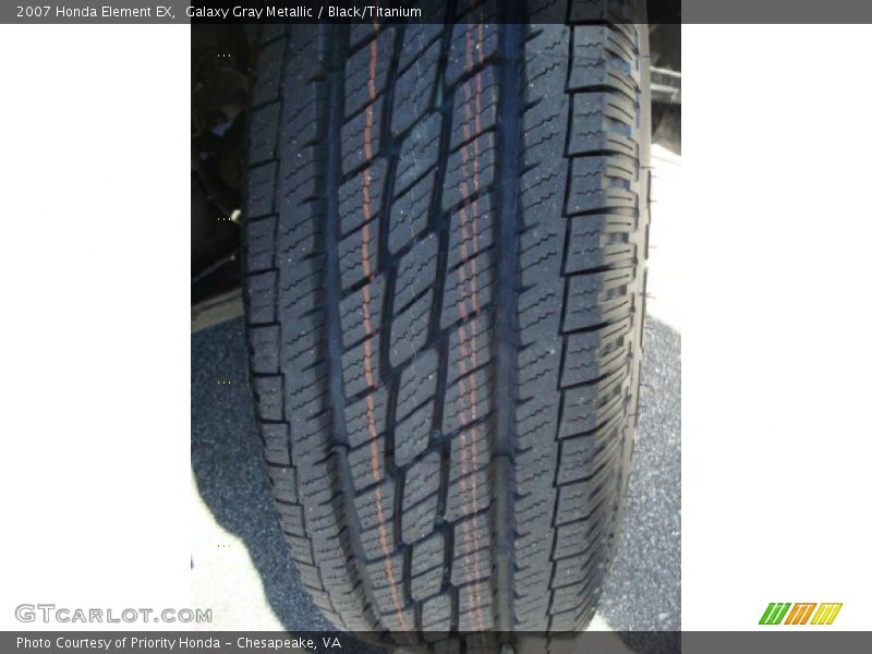 Galaxy Gray Metallic / Black/Titanium 2007 Honda Element EX