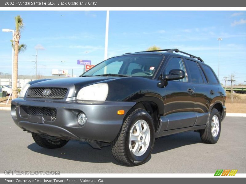 Black Obsidian / Gray 2002 Hyundai Santa Fe GLS