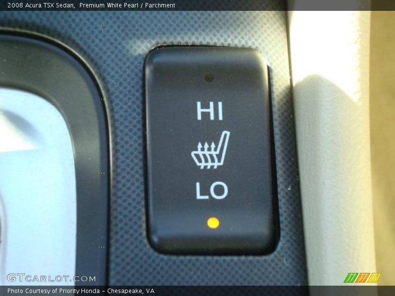 Premium White Pearl / Parchment 2008 Acura TSX Sedan