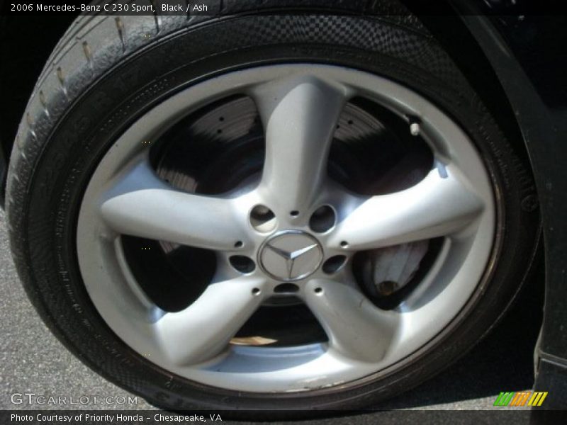 Black / Ash 2006 Mercedes-Benz C 230 Sport