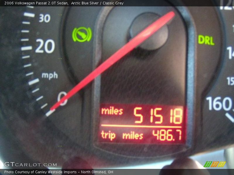 Arctic Blue Silver / Classic Grey 2006 Volkswagen Passat 2.0T Sedan