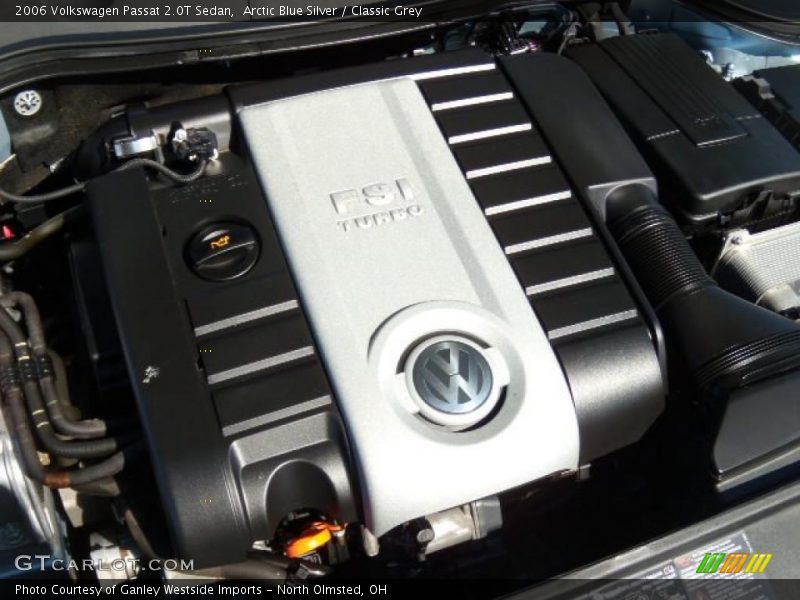 Arctic Blue Silver / Classic Grey 2006 Volkswagen Passat 2.0T Sedan
