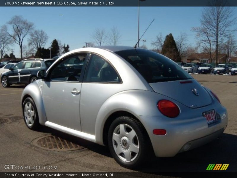 Silver Metallic / Black 2000 Volkswagen New Beetle GLS Coupe