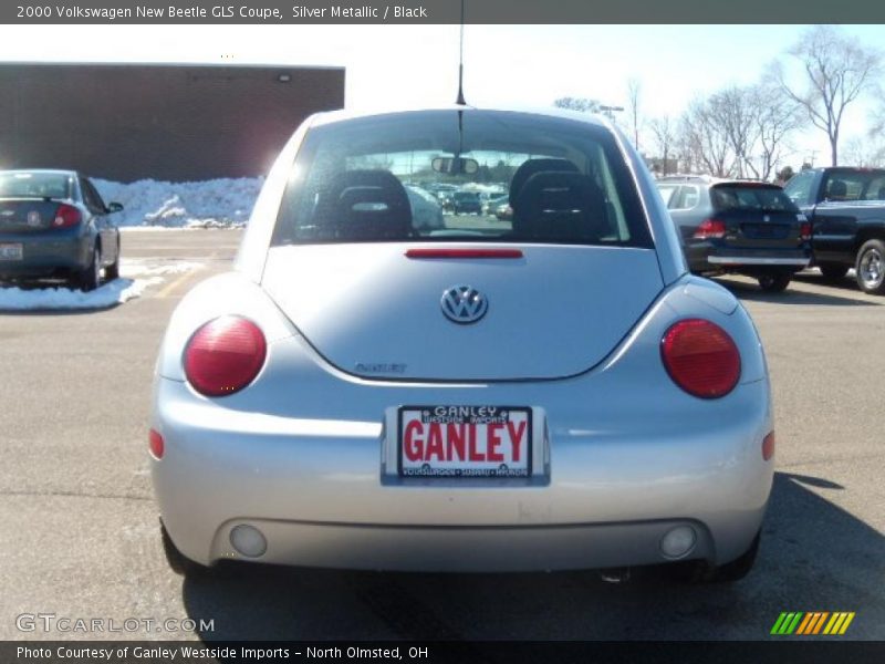 Silver Metallic / Black 2000 Volkswagen New Beetle GLS Coupe