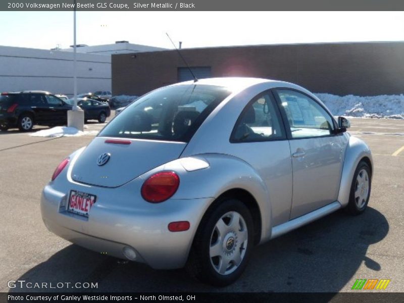 Silver Metallic / Black 2000 Volkswagen New Beetle GLS Coupe