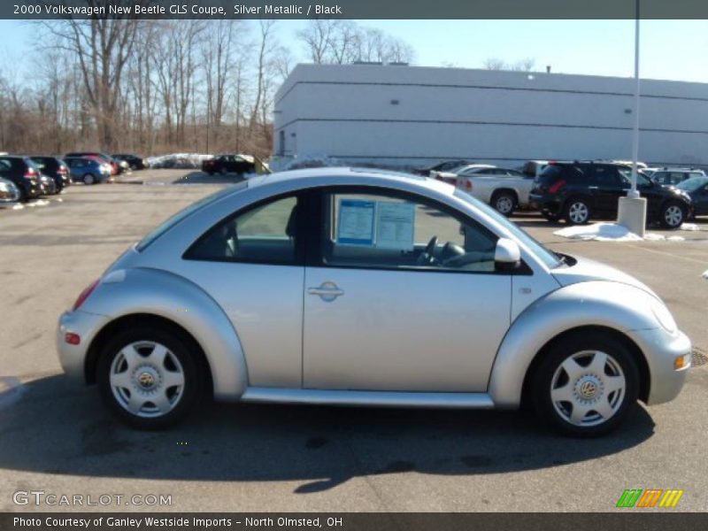 Silver Metallic / Black 2000 Volkswagen New Beetle GLS Coupe