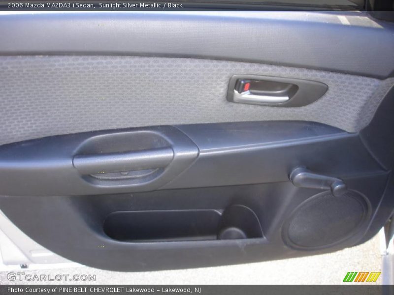 Sunlight Silver Metallic / Black 2006 Mazda MAZDA3 i Sedan