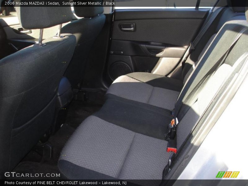 Sunlight Silver Metallic / Black 2006 Mazda MAZDA3 i Sedan