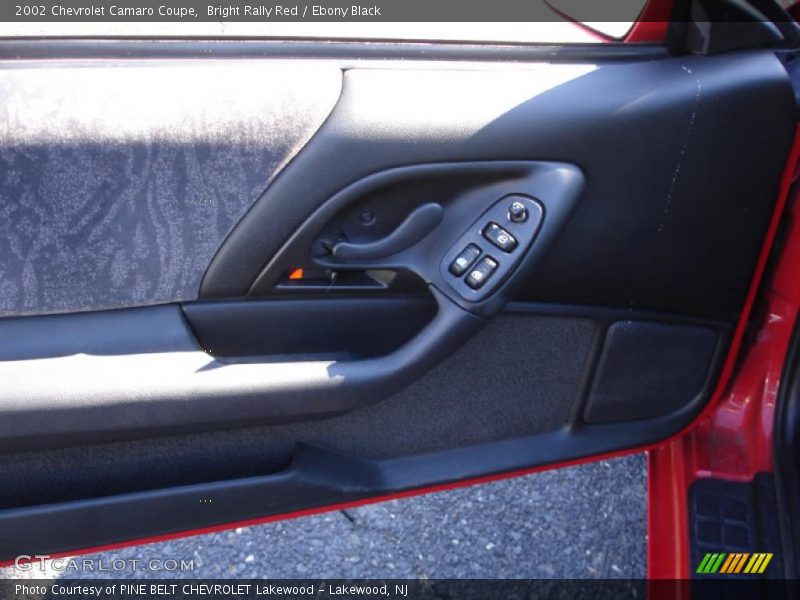 Bright Rally Red / Ebony Black 2002 Chevrolet Camaro Coupe