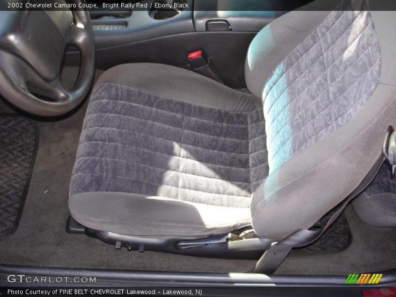 Bright Rally Red / Ebony Black 2002 Chevrolet Camaro Coupe