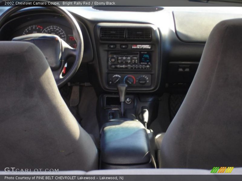 Bright Rally Red / Ebony Black 2002 Chevrolet Camaro Coupe