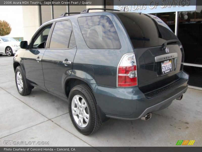 Sage Brush Green Pearl / Quartz 2006 Acura MDX Touring