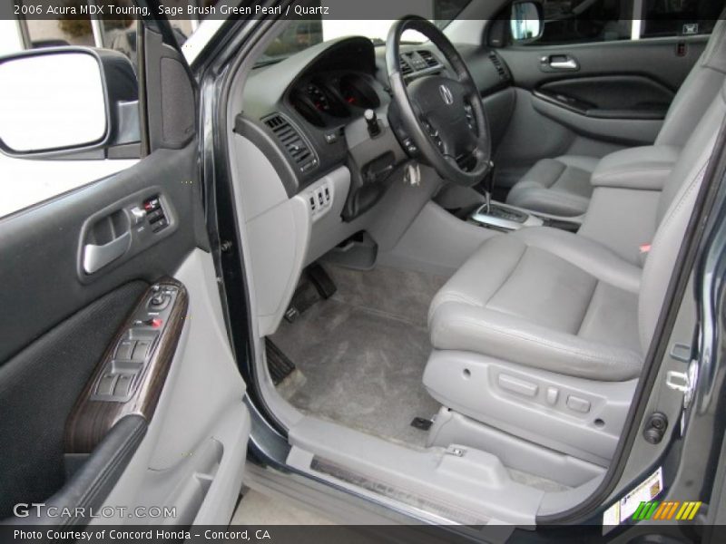 Sage Brush Green Pearl / Quartz 2006 Acura MDX Touring