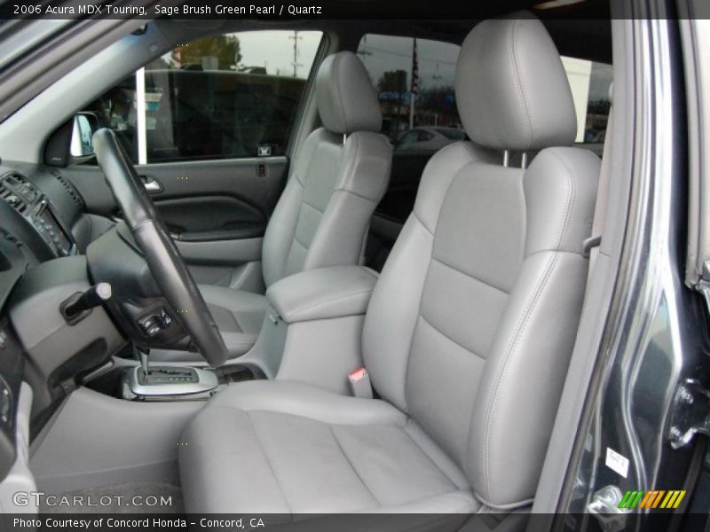 Sage Brush Green Pearl / Quartz 2006 Acura MDX Touring
