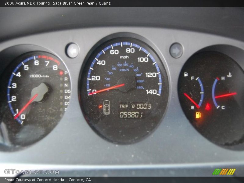 Sage Brush Green Pearl / Quartz 2006 Acura MDX Touring