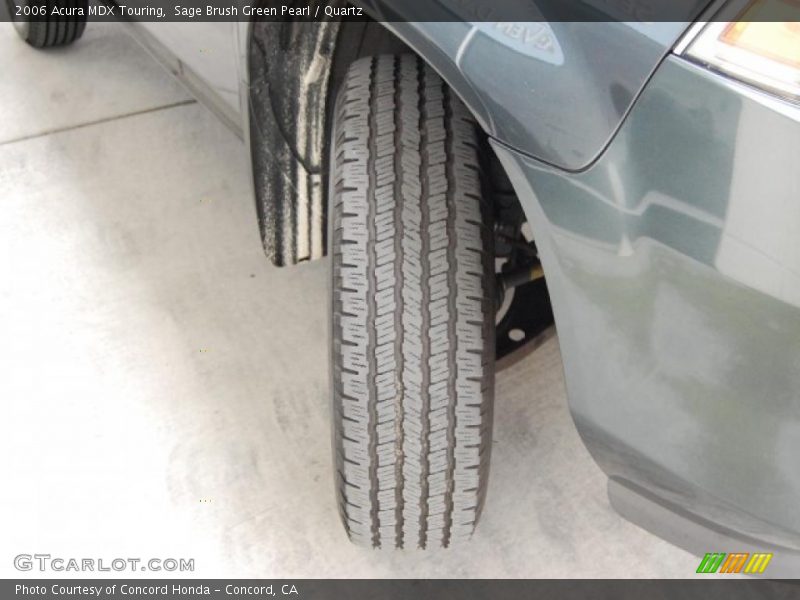 Sage Brush Green Pearl / Quartz 2006 Acura MDX Touring