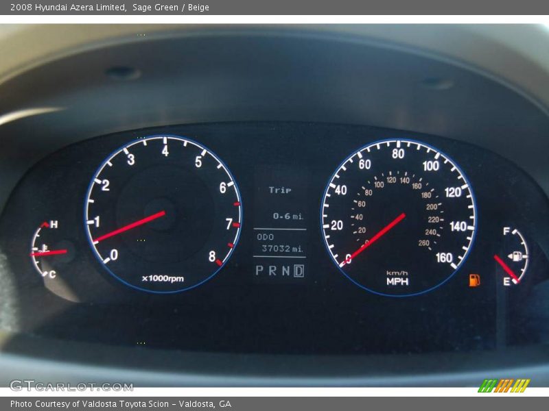 Sage Green / Beige 2008 Hyundai Azera Limited