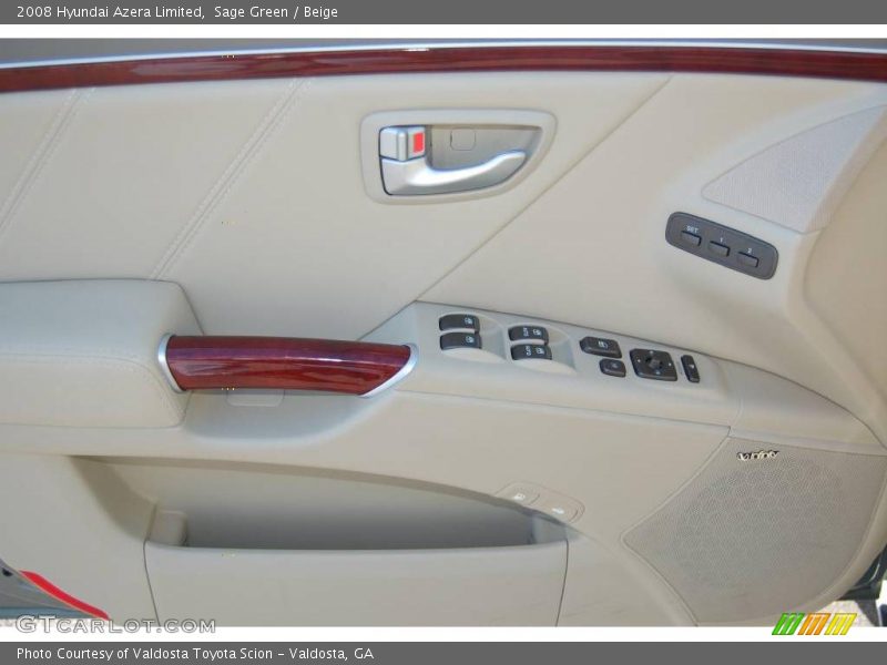 Sage Green / Beige 2008 Hyundai Azera Limited