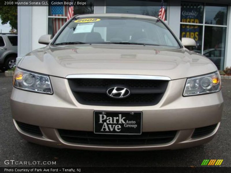 Golden Beige / Beige 2008 Hyundai Sonata GLS