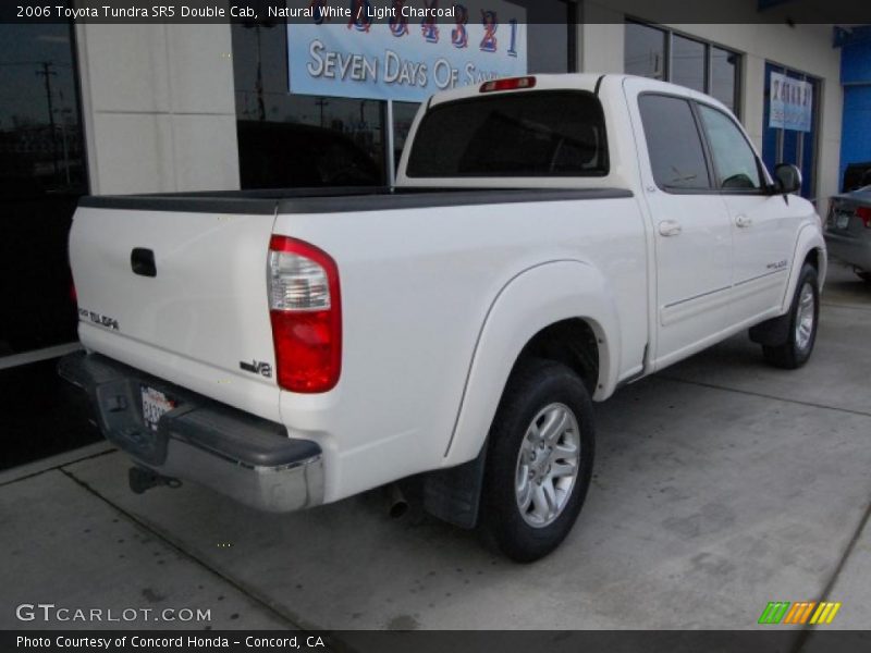 Natural White / Light Charcoal 2006 Toyota Tundra SR5 Double Cab