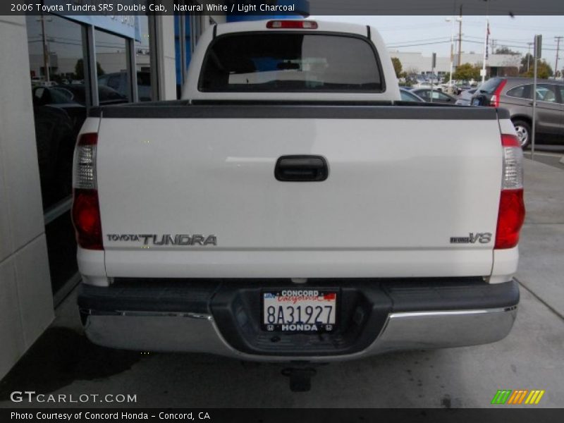 Natural White / Light Charcoal 2006 Toyota Tundra SR5 Double Cab