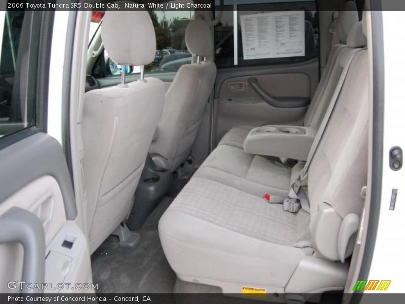 Natural White / Light Charcoal 2006 Toyota Tundra SR5 Double Cab