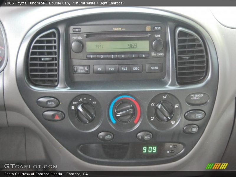 Natural White / Light Charcoal 2006 Toyota Tundra SR5 Double Cab