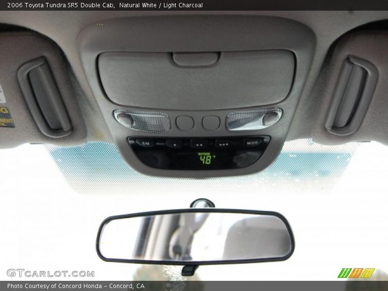 Natural White / Light Charcoal 2006 Toyota Tundra SR5 Double Cab