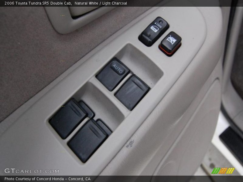 Natural White / Light Charcoal 2006 Toyota Tundra SR5 Double Cab