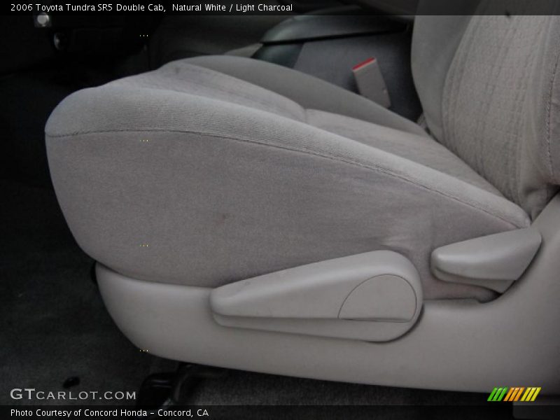 Natural White / Light Charcoal 2006 Toyota Tundra SR5 Double Cab