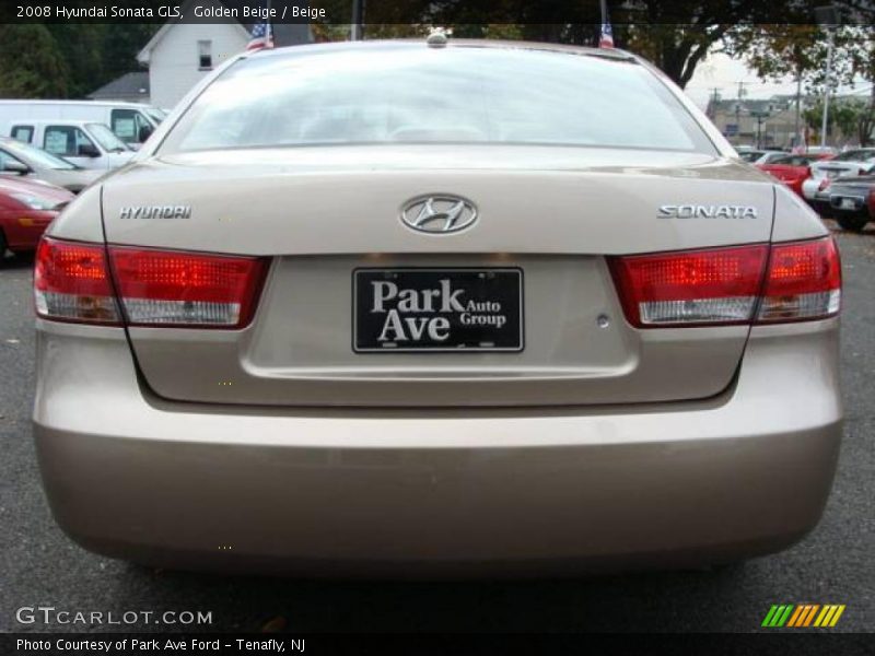Golden Beige / Beige 2008 Hyundai Sonata GLS